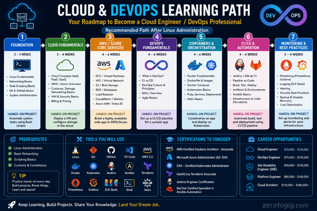 Cloud and DevOps Learning Path