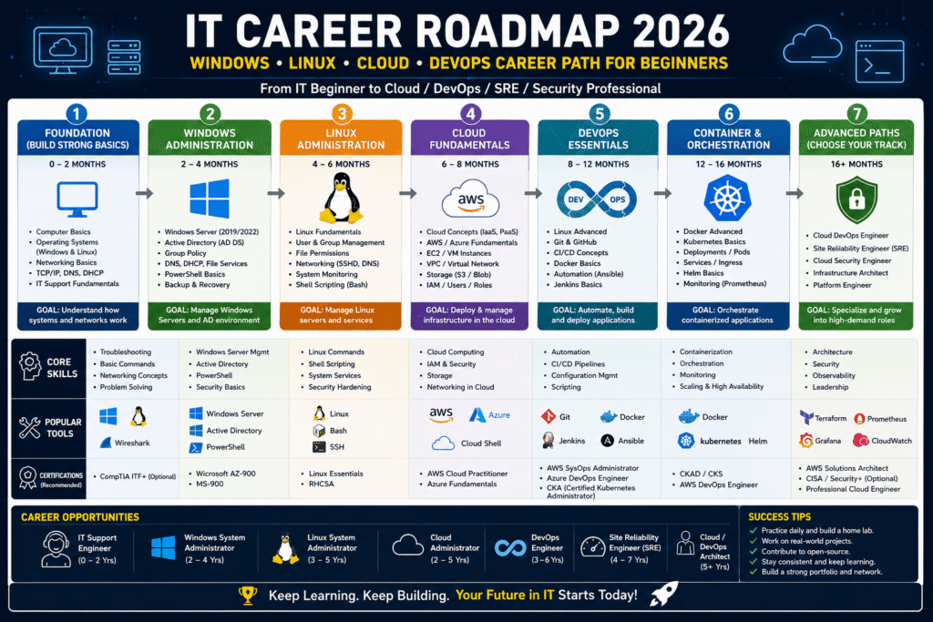 IT Career Roadmap